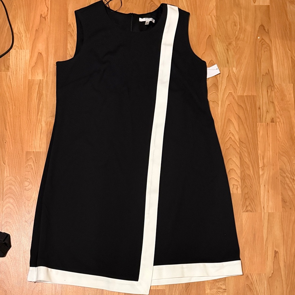 Studio I Black and White Mini Dress